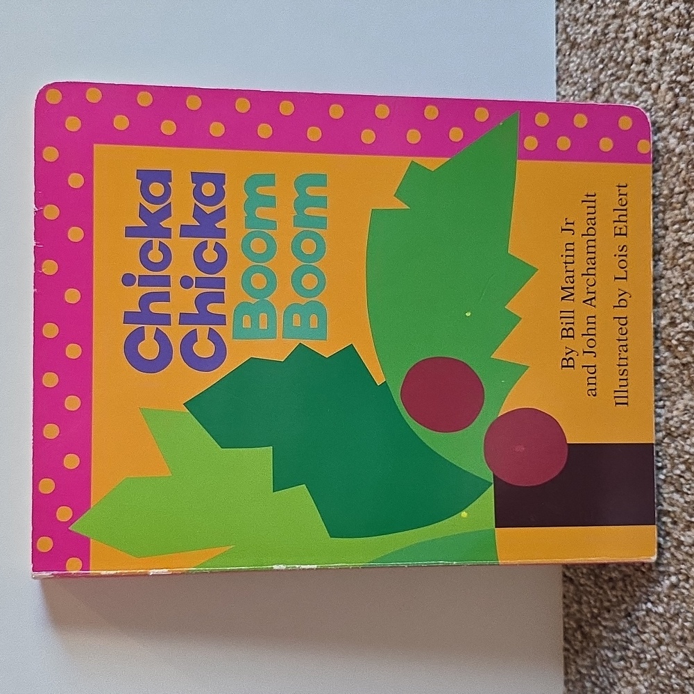 Large Chicka Chicka Boom Boom Board Book - Oversized Board Book